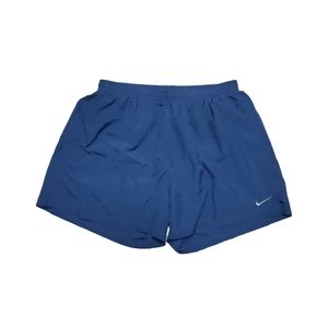 Nike Dri-Fit Mens Navy Blue Athletic Workout Running Short 4"